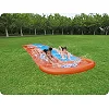 Водна гірка 2-місна Bestway 52328, 488 см - помаранчево-блакитна