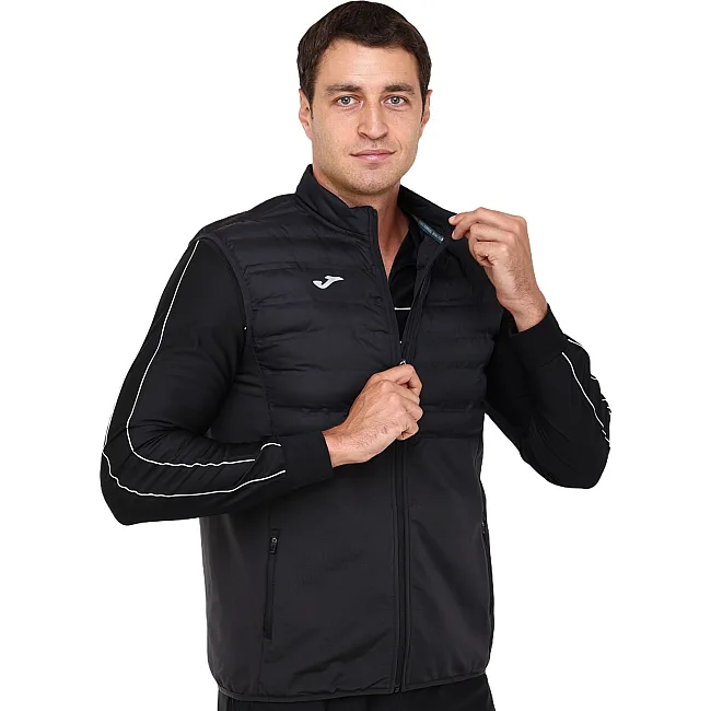 Жилетка мужская JOMA R-NIGHT 104772-100 (Черный)
