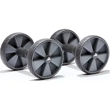 Ролики для пресу ADIDAS Core Rollers чорний One Size