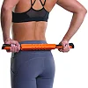 Массажный набор PowerPlay PP_4015 EPP Foam Roller Set 4in1 (2-я роллы + 2-я мячи) Черно-Фиолетовый