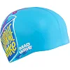 Шапочка для бассейна силиконовая для взрослых MADWAVE Chlorine M055453 (Голубой)