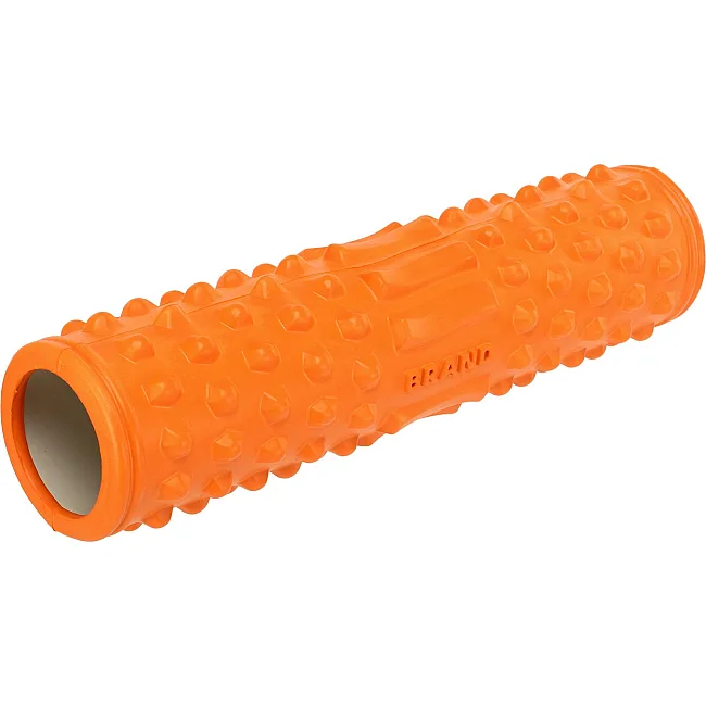 Роллер массажный цилиндр (ролик мфр) 45см Spine Roller SP-SPORT FI-9388 (Оранжевый)