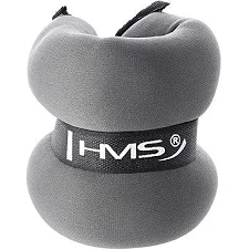 Утяжелители для рук и ног HMS 2 x 2 кг, серые