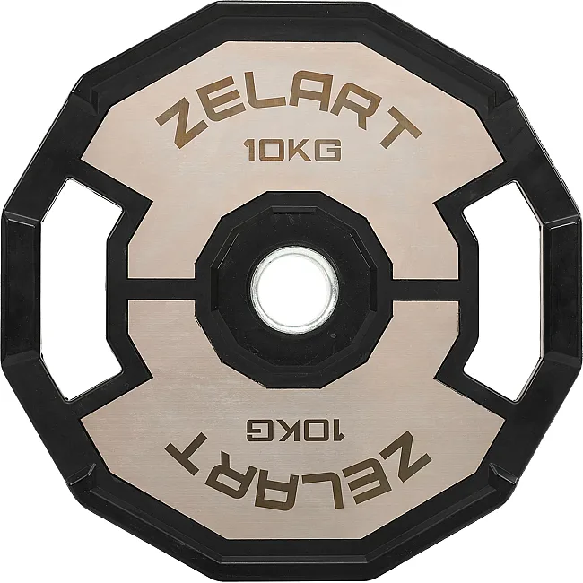 Млинці диски гумові 2 Handle металева втулка ZELART
 TA-4792-10 51мм 10кг