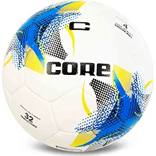 Мяч футзальный CORE FB-7585 №4 PU (Белый-синий)