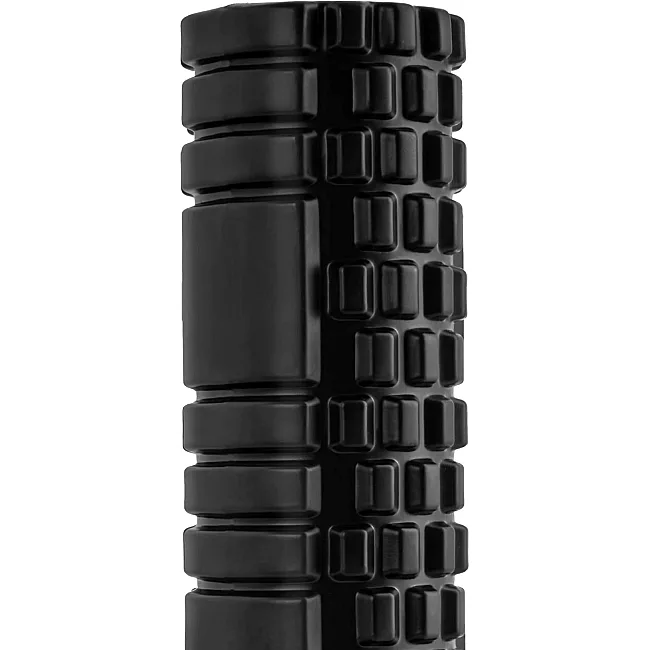 Массажный ролик (роллер) PowerPlay 4404 Massage Roller Черный (45x14см.)