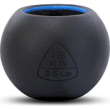 Гиря-колокол чугунная окрашенная BALL BELL LiveUp LP8047-35LB вес 16кг