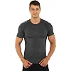 Футболка компрессионная с коротким рукавом мужская JASON CO-243 (Серый)