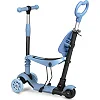 Самокат детский трехколесный Ricokids Todi голубовато-серый