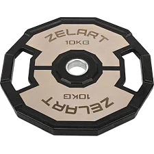 Млинці диски гумові 2 Handle металева втулка ZELART TA-4792-10 51мм 10кг