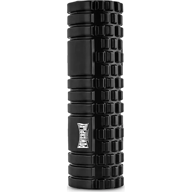Массажный ролик (роллер) PowerPlay 4404 Massage Roller Черный (45x14см.)