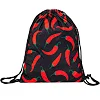 Рюкзак-мешок спортивный
 SP-SPORT
 GA-5972 CHILI 46х37см (Черный-красный)
