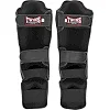 Защитные накладки на ноги Муай Тай, ММА, Кикбоксинг PU TWINS BO-9485 (Черный-синий)