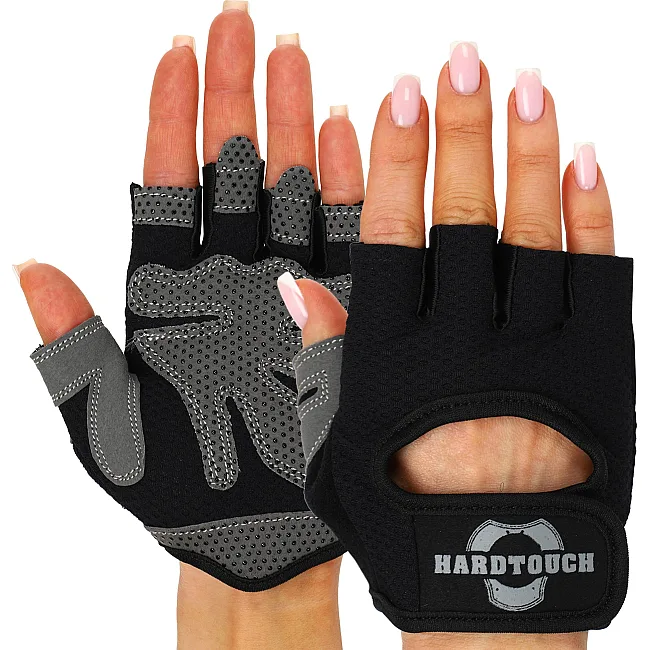 Тренировочные перчатки для фитнеса HARD TOUCH BC-4460 (Красный)