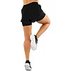 Спортивные шорты двойные 2 в 1 женские VSX DK2362