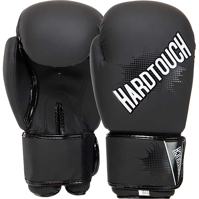 Рукавички для боксу PU HARD TOUCH BO-4432 (Чорний)