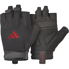 Рукавички для тренінгу Adidas Essential Training Gloves чорний, червоний M