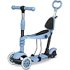 Самокат детский трехколесный Ricokids Todi голубовато-серый