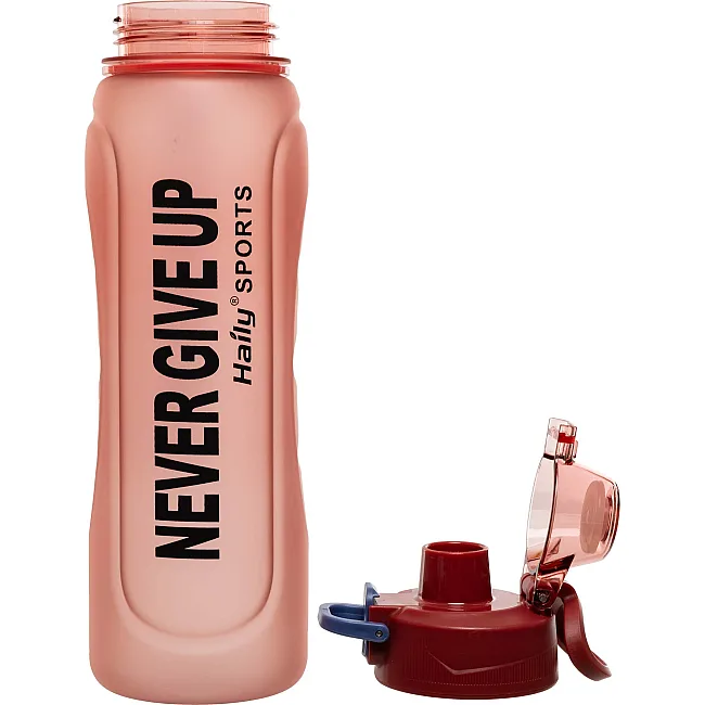 Спортивная бутылка для воды
 HAILY NEVER GIVE UP HL-8837 1000мл (Разные цвета)