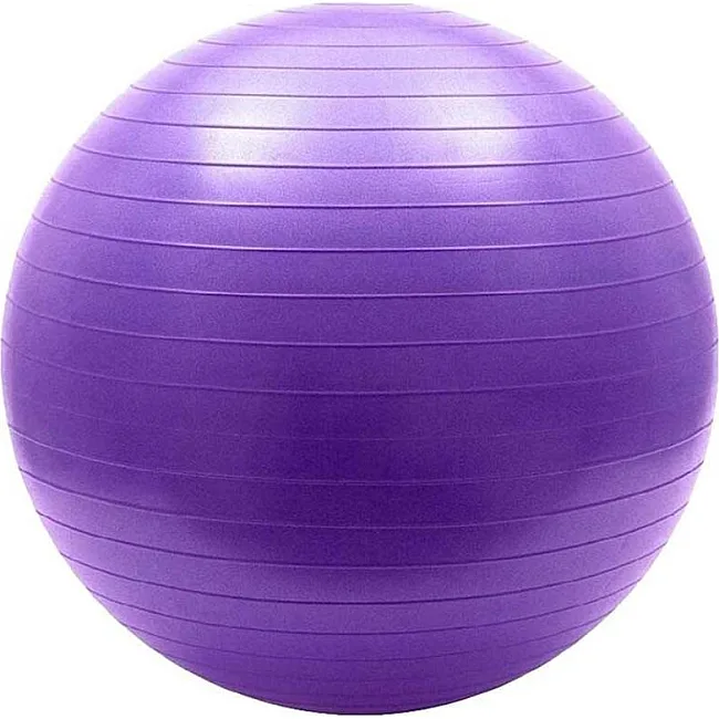 М'яч для фітнесу (фітбол) POWER SYSTEM PS-4012 Ø65 cm PRO Gymball Purple