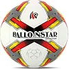 Футбольный мяч BALLONSTAR FB-4415 №5 PU (Белый-красный)