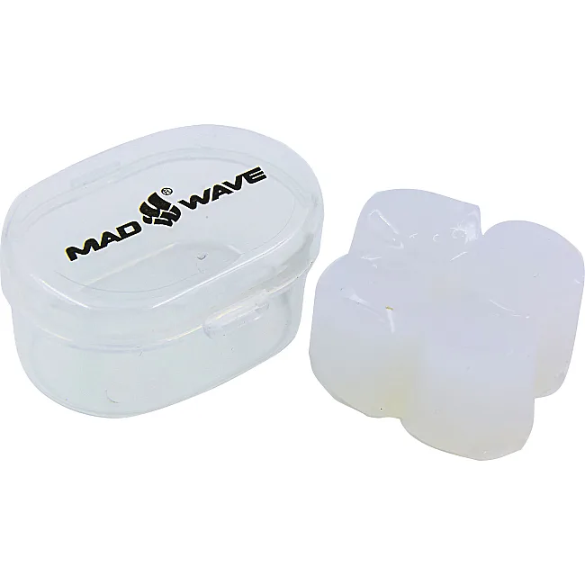 Беруши для плавания силиконовые Ear Plug MADWAVE M07140 см1 (Желтый)