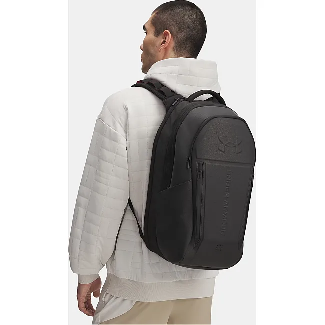 Рюкзак UNDER ARMOUR Hustle Elite BP 28L черный 50х30х17 см