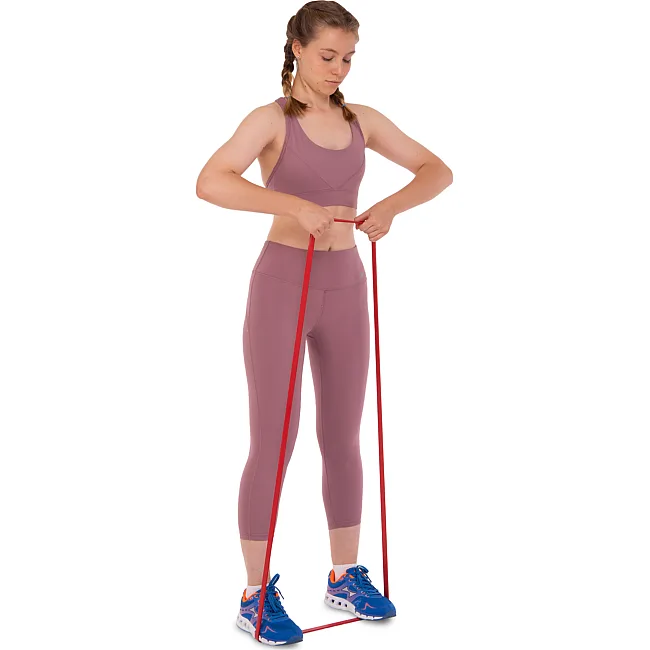Резина петля для подтягиваний SP-SPORT
 Fitness LINE FI-9584-2 25-40кг (Красный)