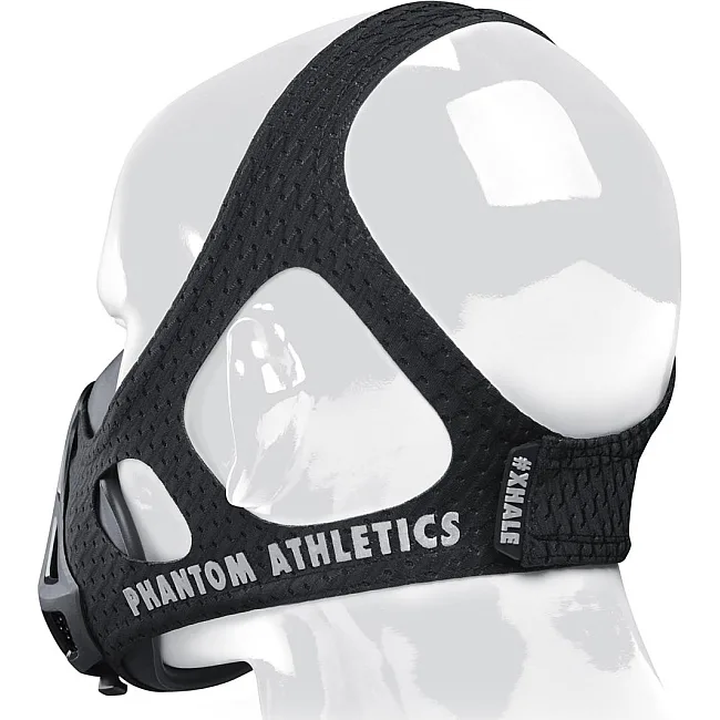 Маска для тренування дихання Phantom Training Mask Carbon