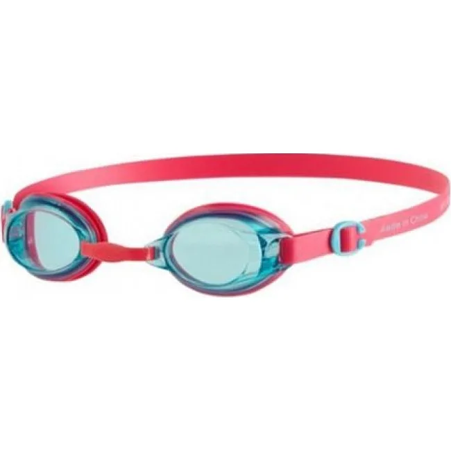 Детские очки для плавания Speedo JET V2 GOG JU розовый, зеленый OSFM