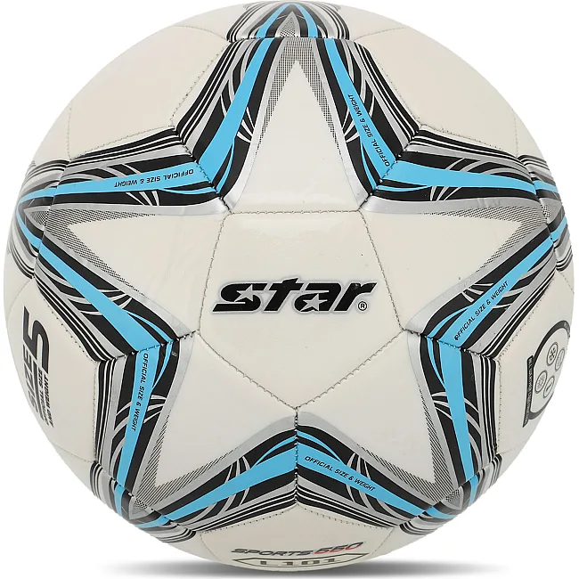 Футбольный мяч SELECT
AR SPORTS 550 L101 SB8235 №5 PU (Белый-голубой)