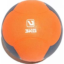 Медбол LiveUp MEDICINE BALL помаранчевий, сірий 3кг-216мм