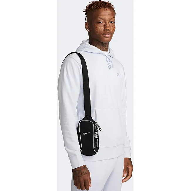 Сумка из-под плеча Nike NK NSW ESSNTL CRSSBDY-MTL PULL 1L черный 20,5x12,5x5 см