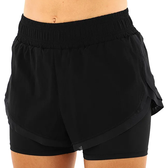 Спортивные шорты двойные 2 в 1 женские VSX DK2362