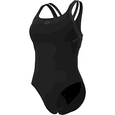 Купальник закрытый для женщин Arena SWIMSUIT SOLID CONTROL HI-POWE черный, серый