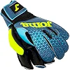 Вратарские перчатки
 профессиональные с защитой пальцев JOMA

 PREMIER 401195-301
 7-12 (Черный-синий-желтый)