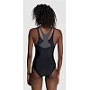 Купальник закрытый для женщин Arena SWIMSUIT SOLID CONTROL HI-POWE черный, серый