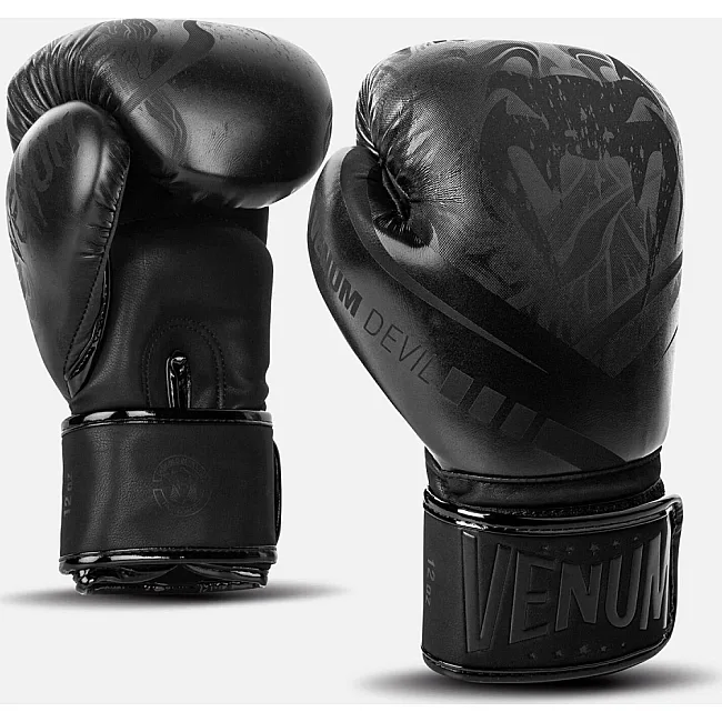 Рукавички для боксу VENUM Devil Black Black