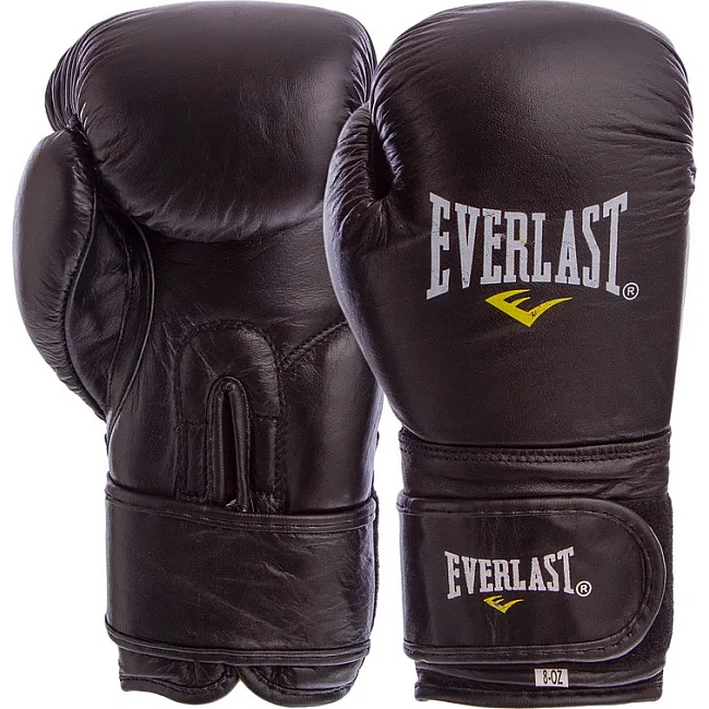 Боксерські рукавиці шкіряні Everlast BO-4748