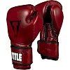 Спарринговые боксерские перчатки Title Blood Red Leather