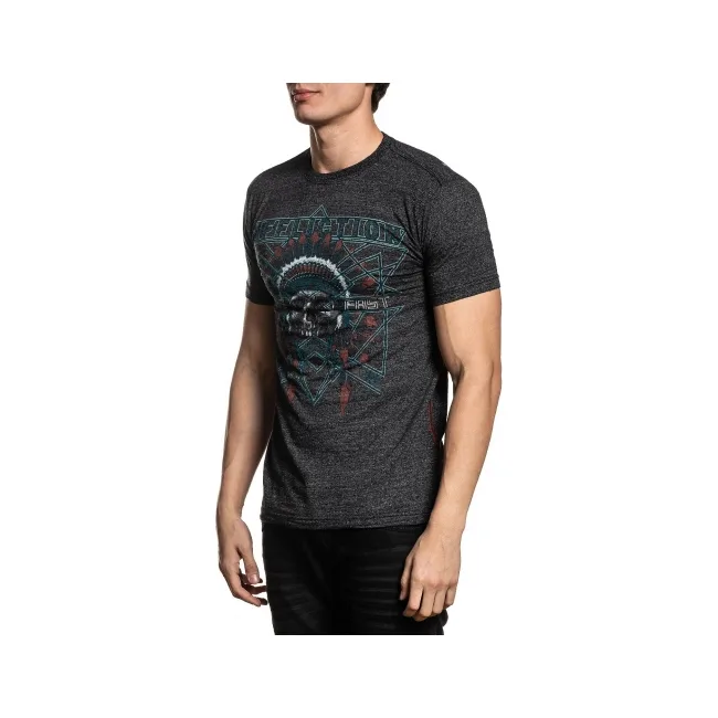 Футболка AFFLICTION AC Devils Trail SS Tee Black