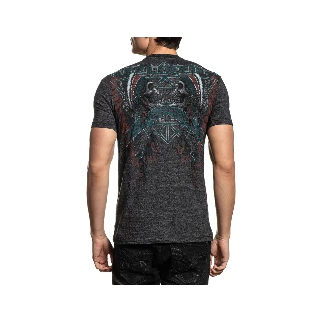 Футболка AFFLICTION AC Devils Trail SS Tee Black