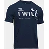 Футболка Under Armour I Will T-Shirt Charged Cotton Navy