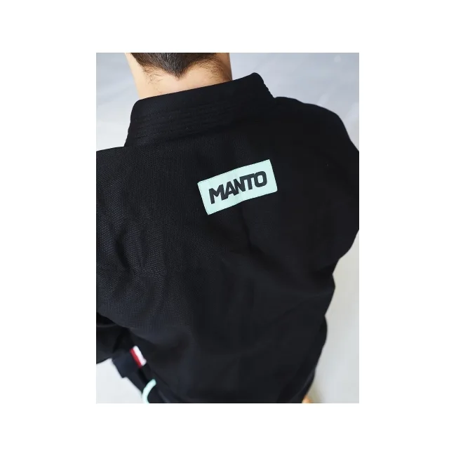 Кимоно джиу джитсу Manto RISE Bjj GI Black