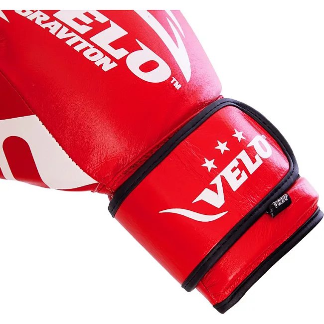 Боксерские перчатки кожаные VELO VL-2208