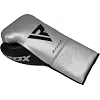 Перчатки для бокса RDX Leather Pro A3 Silver