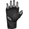 Перчатки для MMA RDX F6 Kara Grappling Matte Black