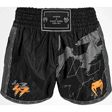 Шорти для Муай Тай VENUM S47 Muay Thaï Short Black Orange
