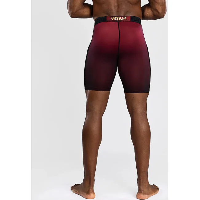 Шорти компресійні VENUM Tactical XT Vale Tudo - Black/Burgundy/Gold