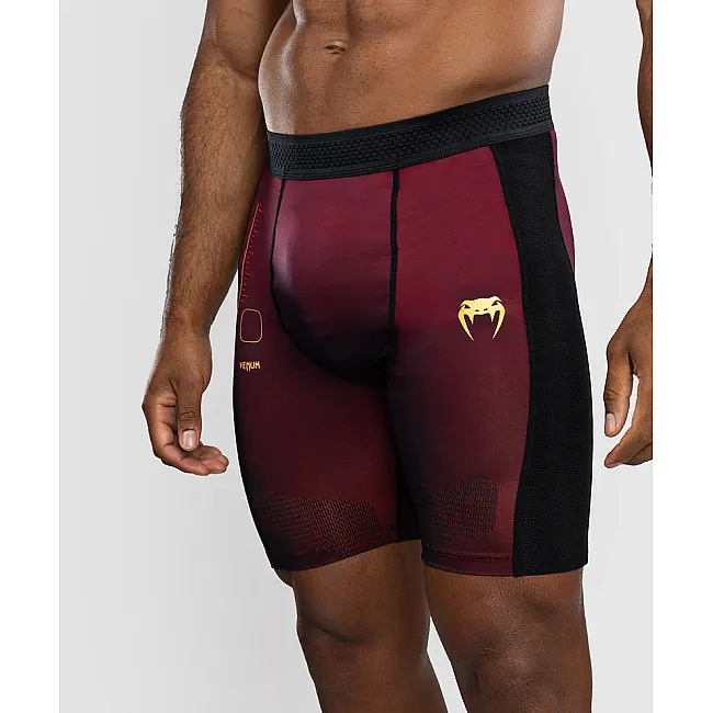 Шорти компресійні VENUM Tactical XT Vale Tudo - Black/Burgundy/Gold